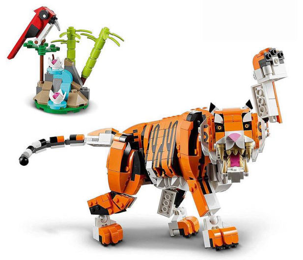 LEGO Outlet Creator 3 w 1 31129 Majestatyczny tygrys - 1556051 - zdjęcie 6